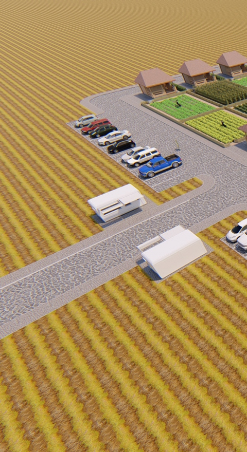 Marmaris - Hobi Bahçeleri Tasarım Projesi