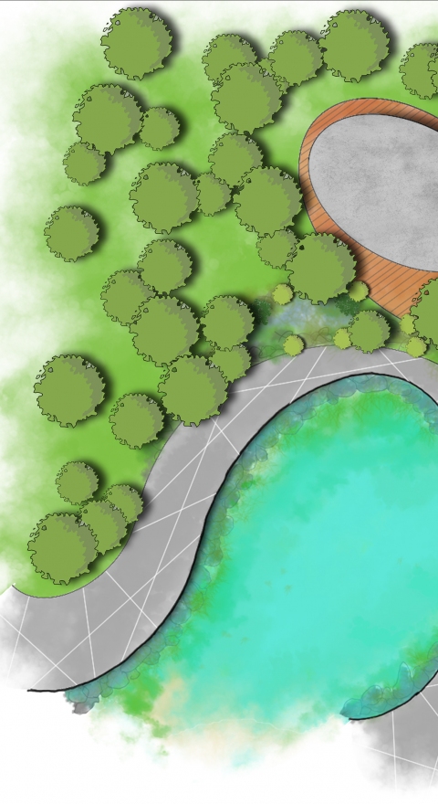 Biyolojik Gölet ve Yağmur Bahçesi(Rain Garden) Projesi