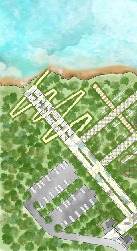 Seyir Terası Peyzaj Tasarım Projesi