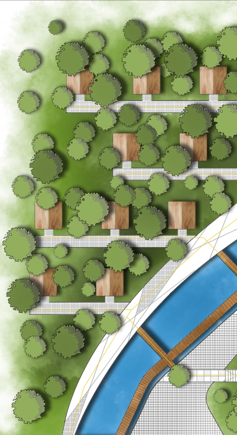 Kamp Alanı Peyzaj Tasarım Projesi