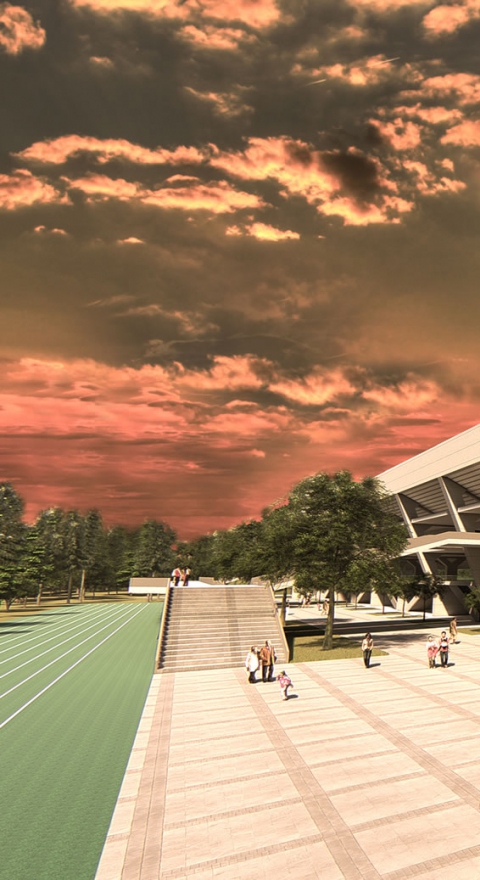 Spor Kompleksi Tasarım Projesi - Marmaris