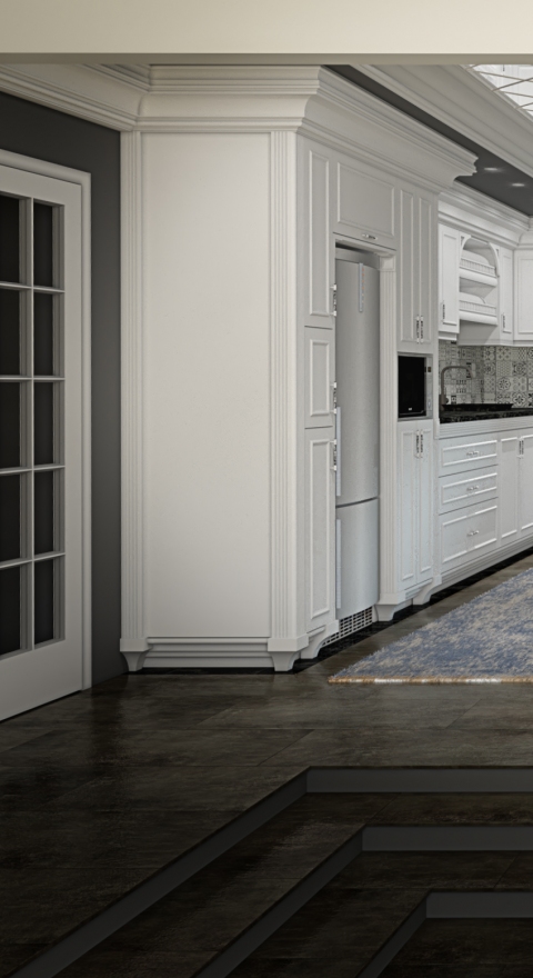 ÖZEL İÇ MEKAN MUTFAK TASARIM PROJESİ-ANKARA