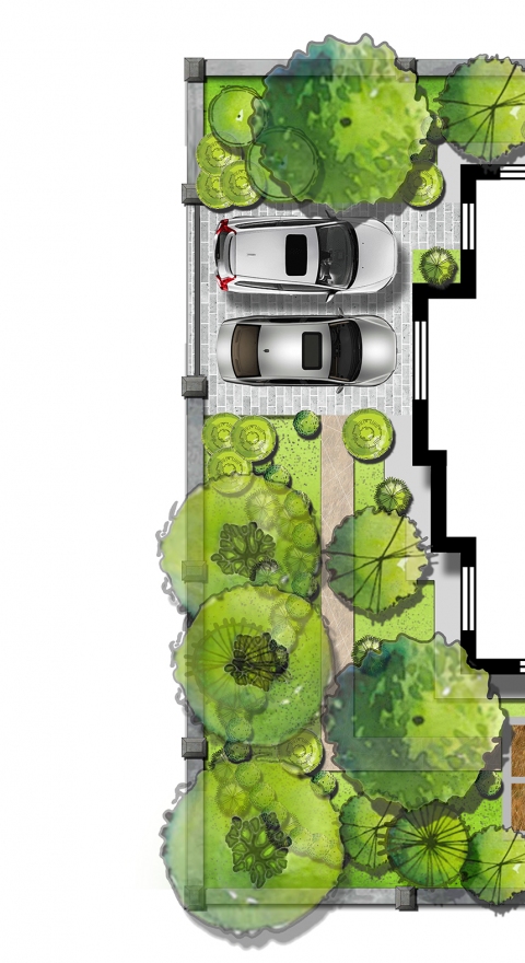 Özel Konut Peyzaj Tasarım Projesi - 2