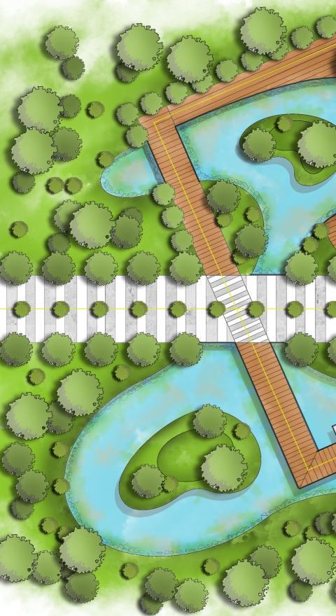 Rekreasyonel Alan Peyzaj Tasarım Projesi-5