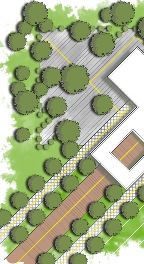 Sosyal Tesis Peyzaj Tasarım Projesi
