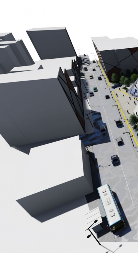 Rize Kent Meydanı Peyzaj Tasarım Projesi - Gündüz Görünümü